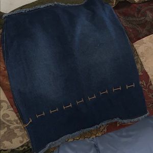 Jean skirt